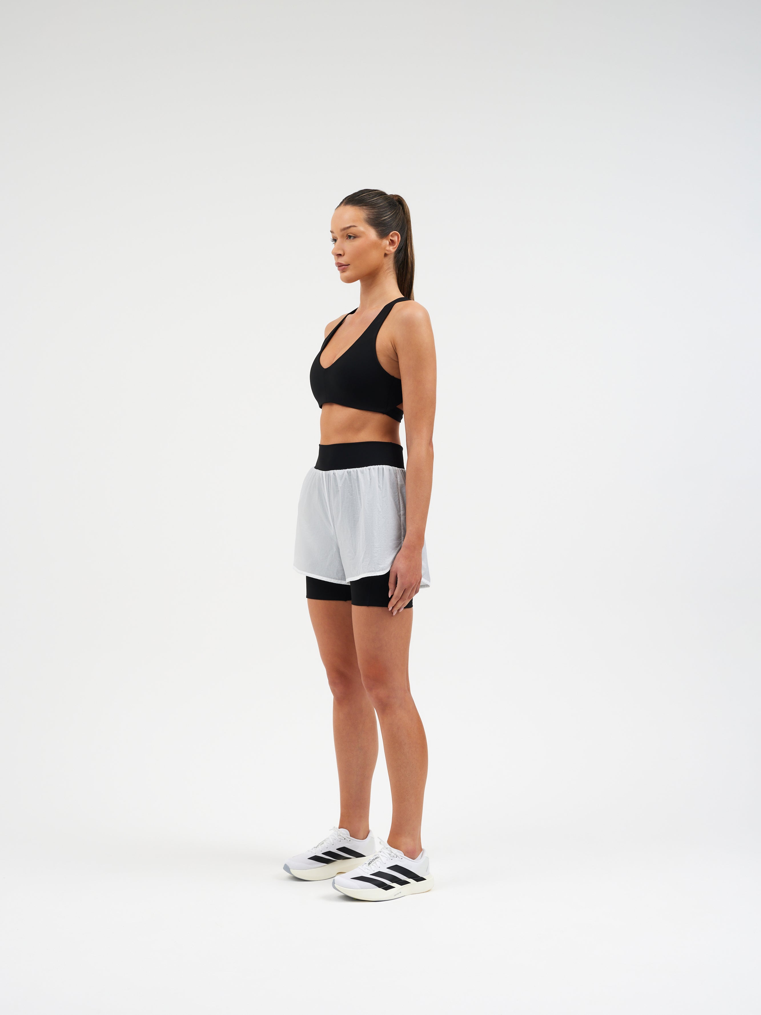 2 in 1 Functional Rip Stop Running Shorts