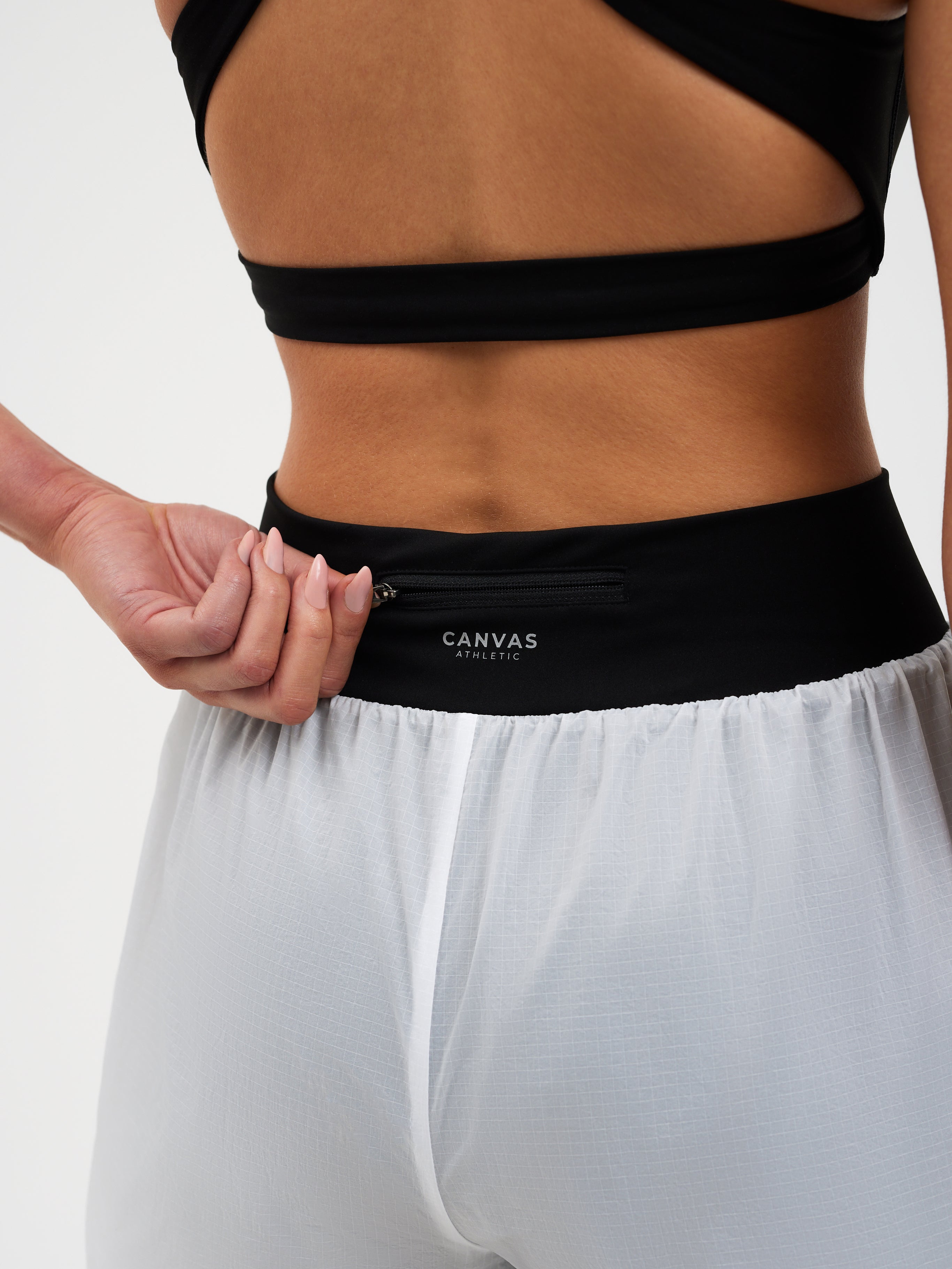 2 in 1 Functional Rip Stop Running Shorts