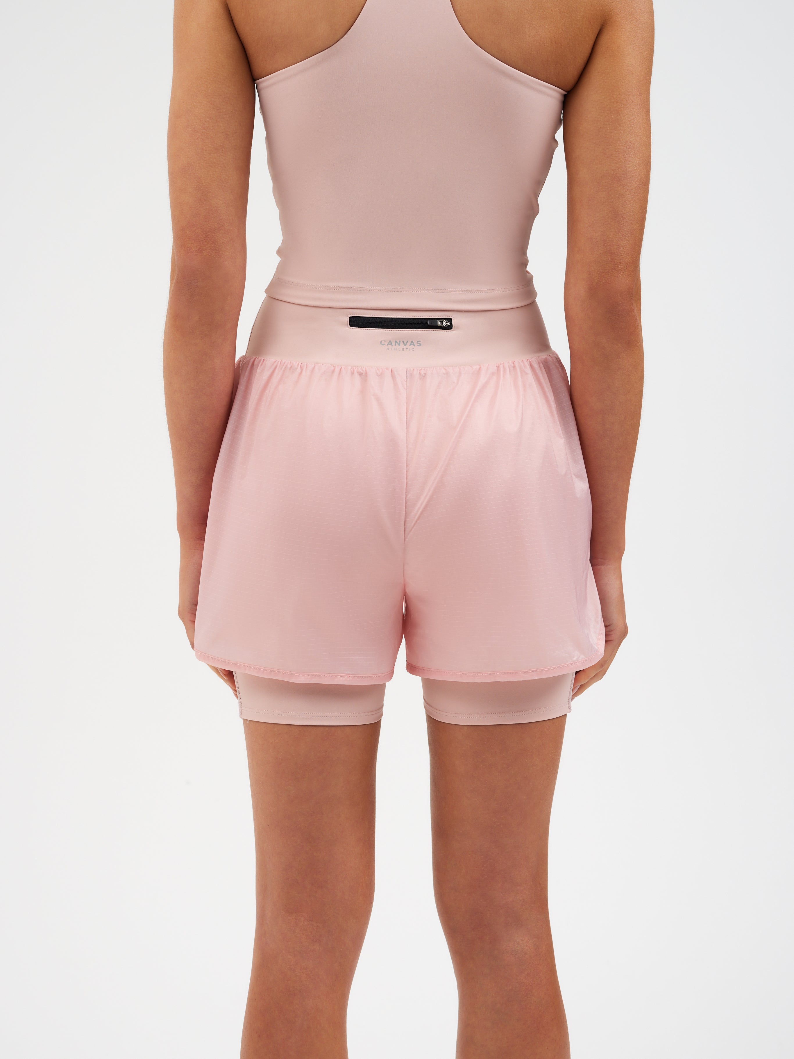 2 in 1 Functional Rip Stop Running Shorts