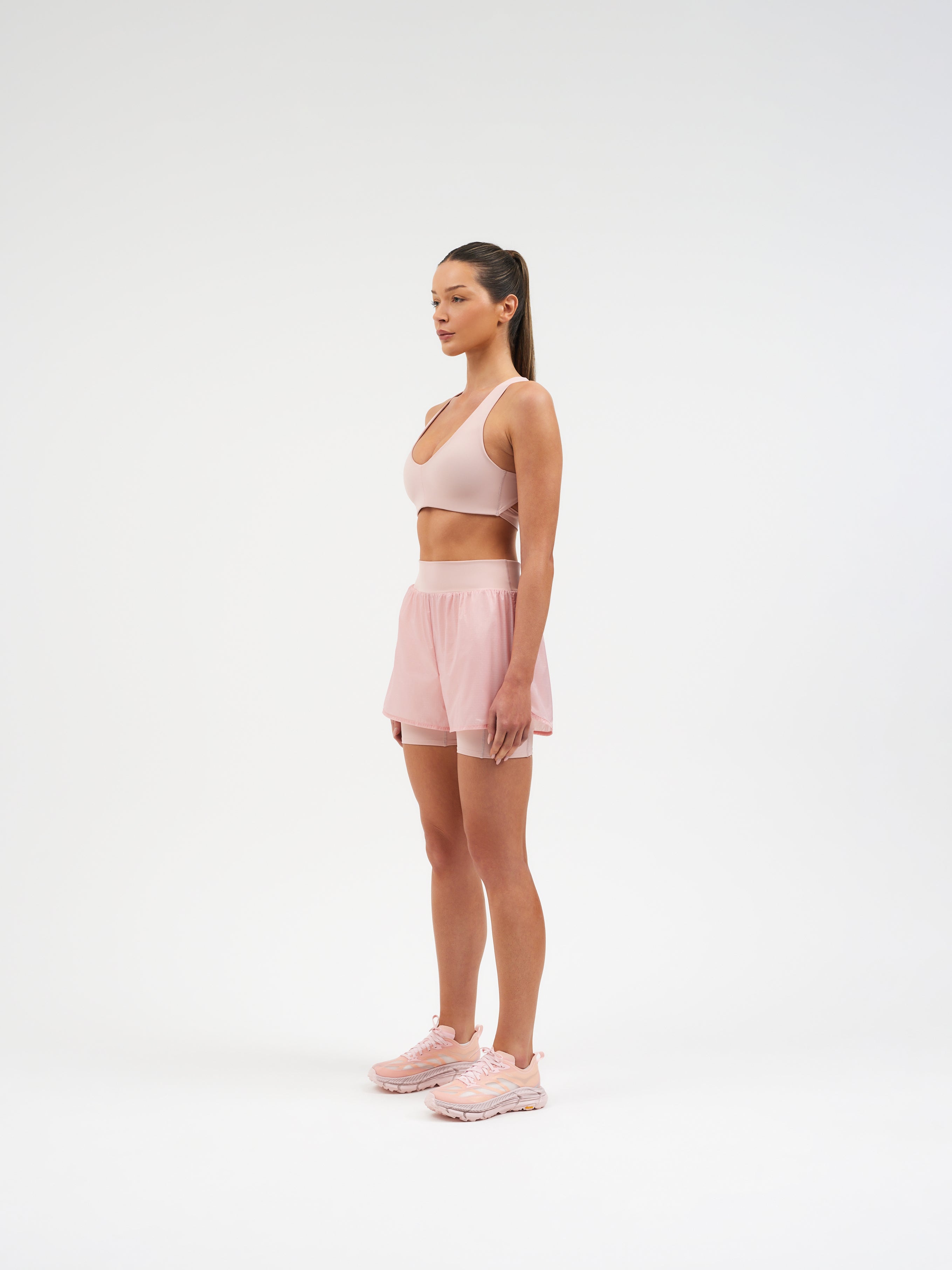 2 in 1 Functional Rip Stop Running Shorts