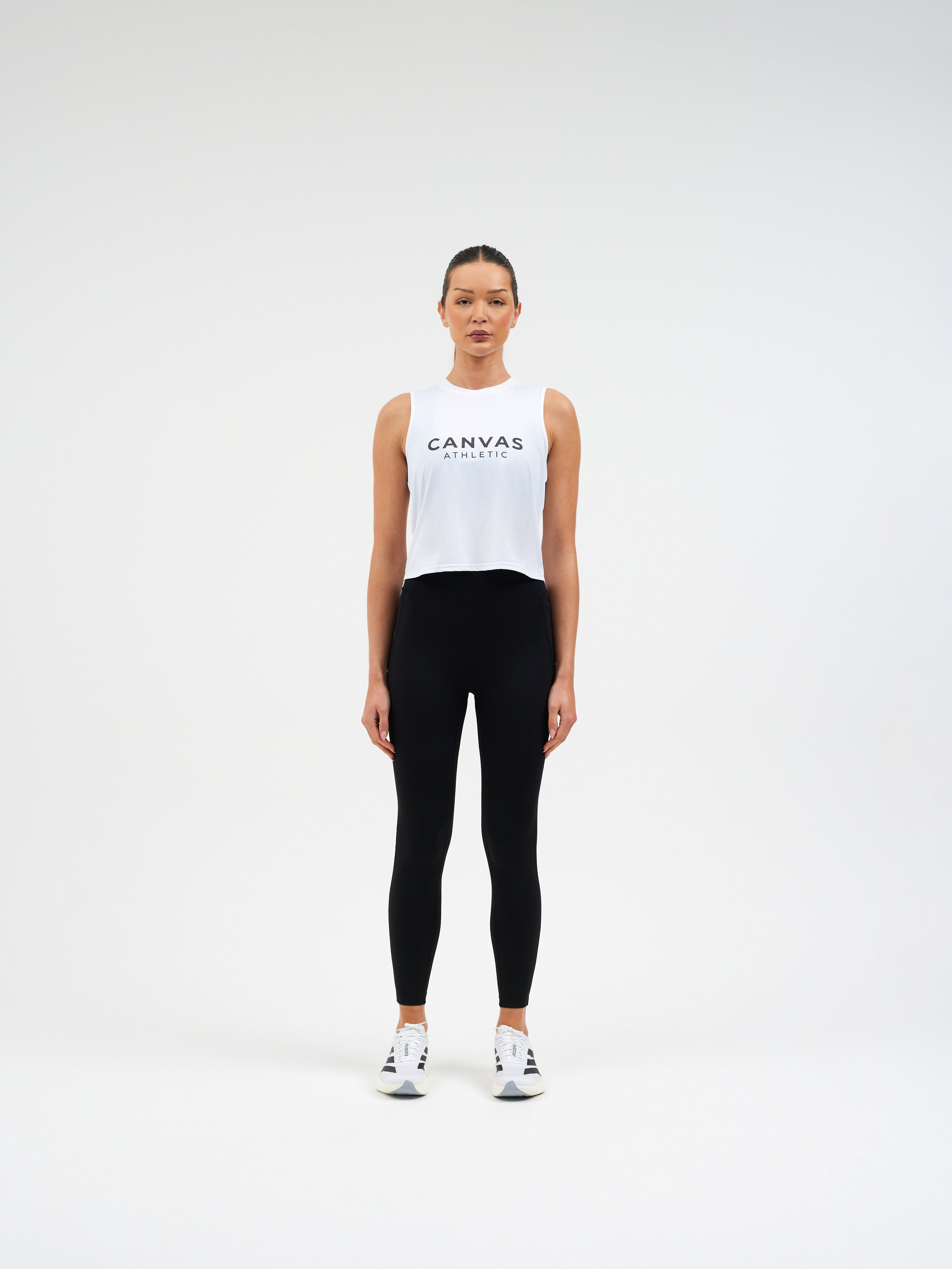 Technical Cropped Tank