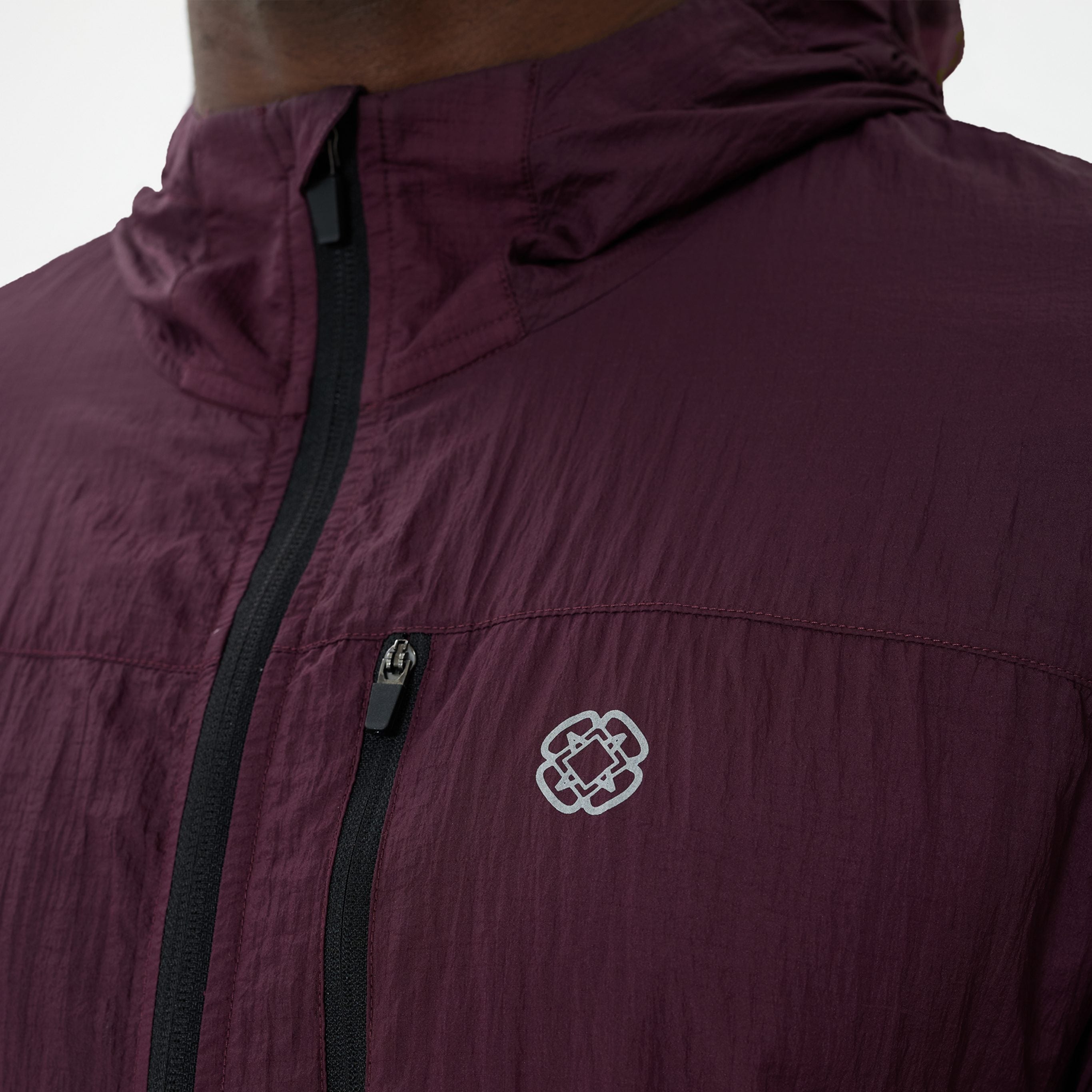 Canvas Athletic Performance Windbreaker in sand, view 7