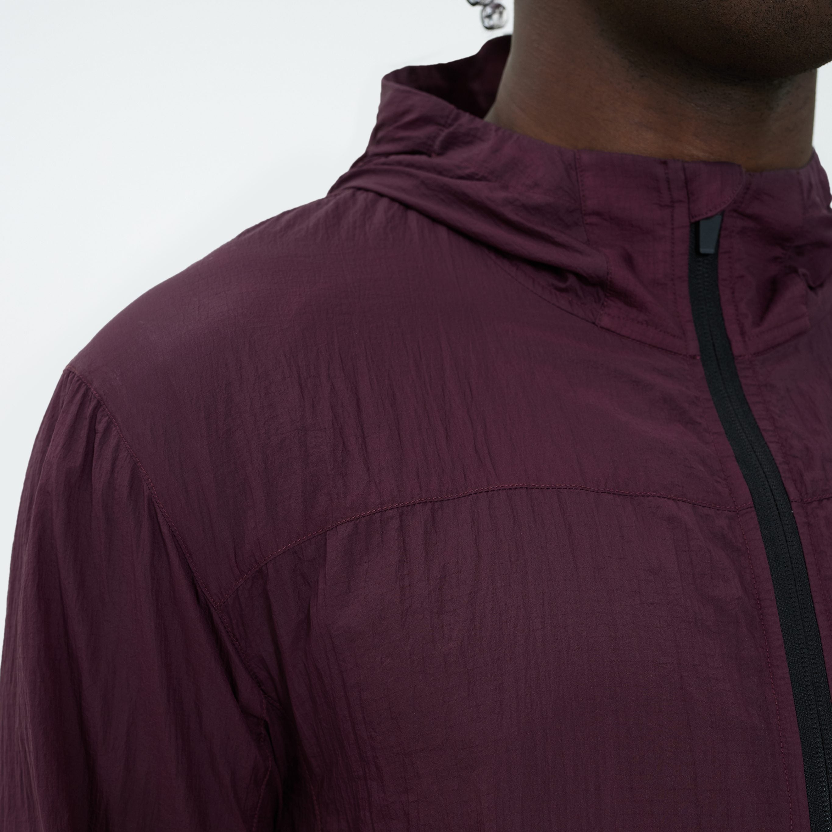 Canvas Athletic Performance Windbreaker in sand, view 8