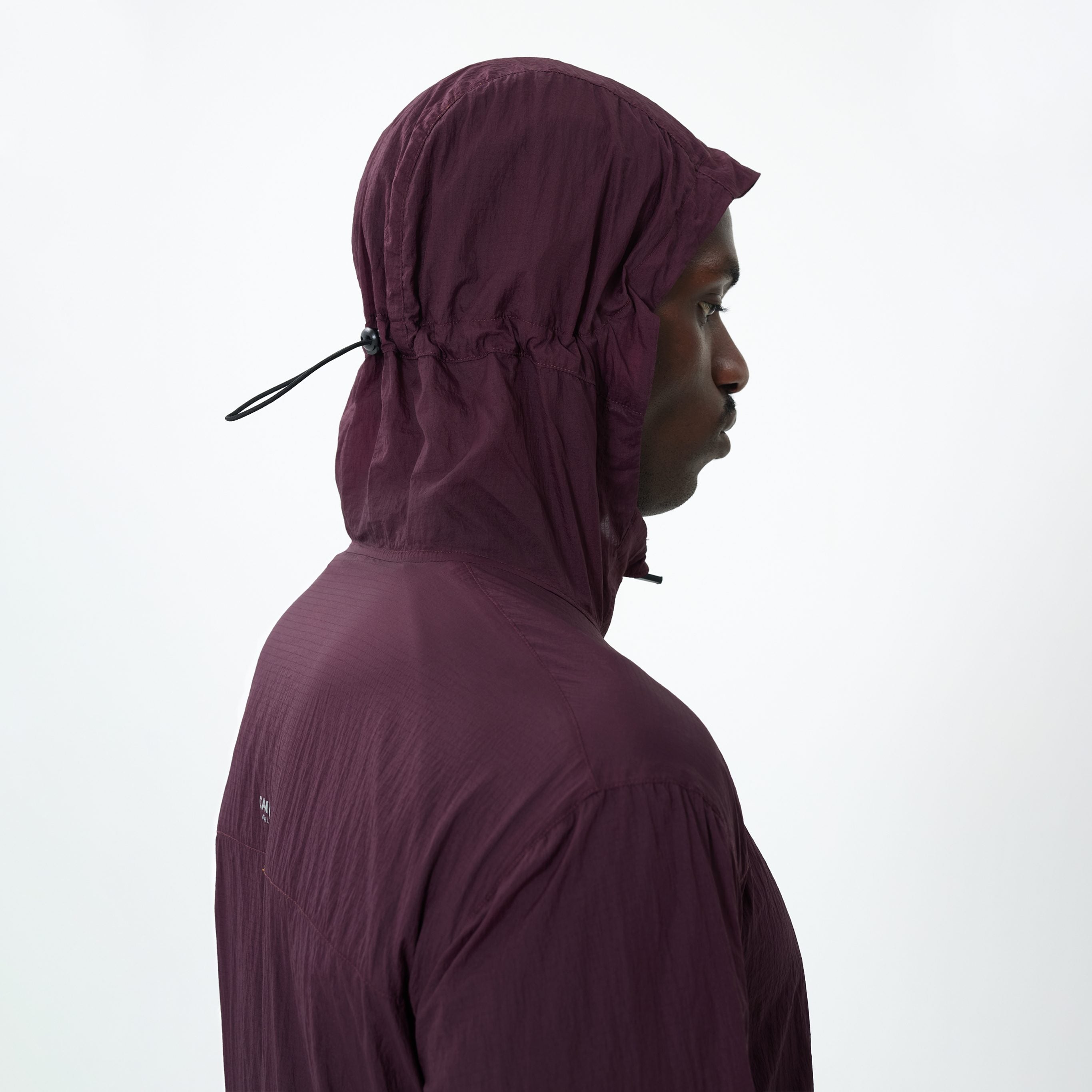 Canvas Athletic Performance Windbreaker in sand, view 10