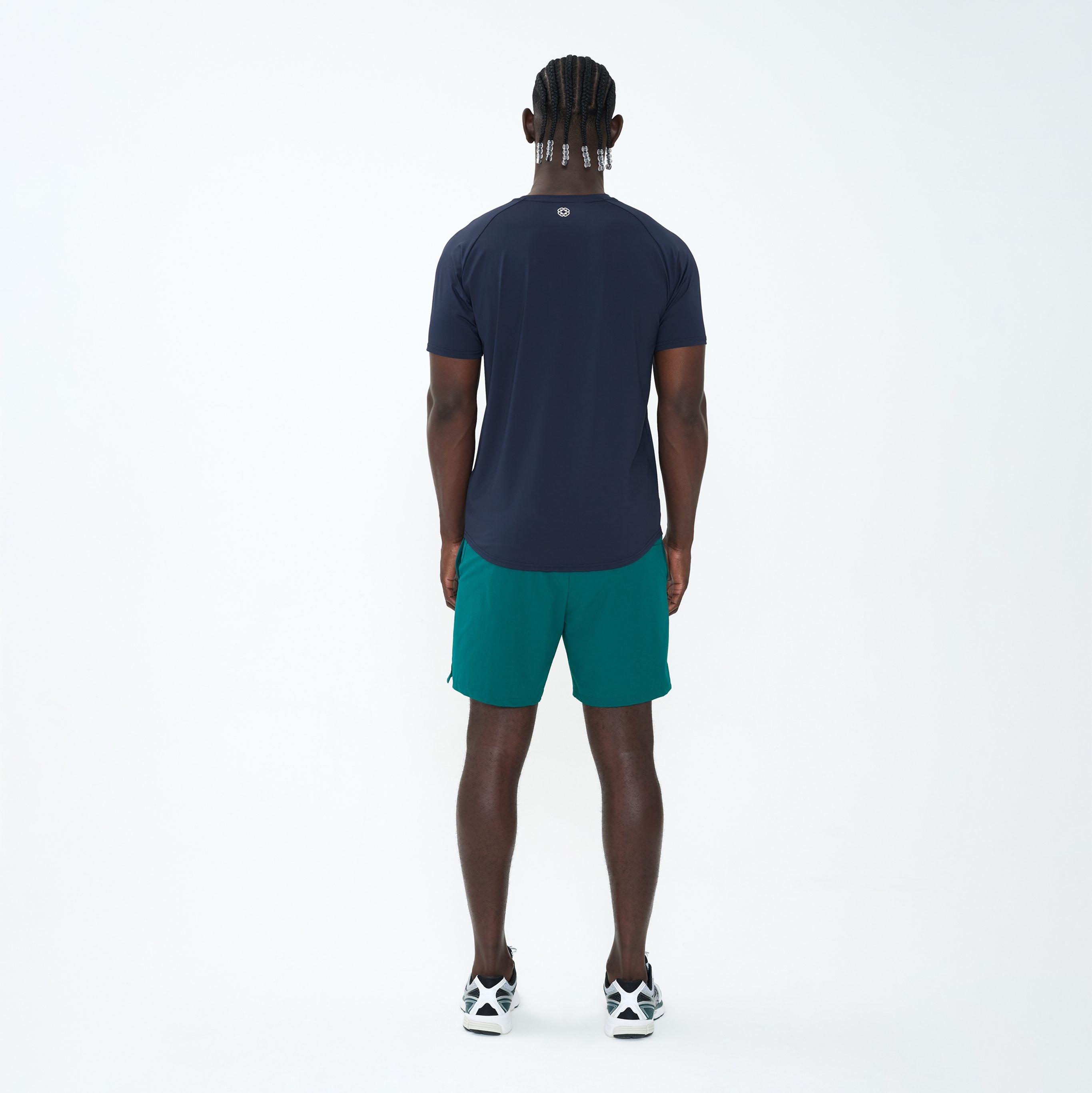 Canvas Athletic Core Tech Short in forest green, view 3