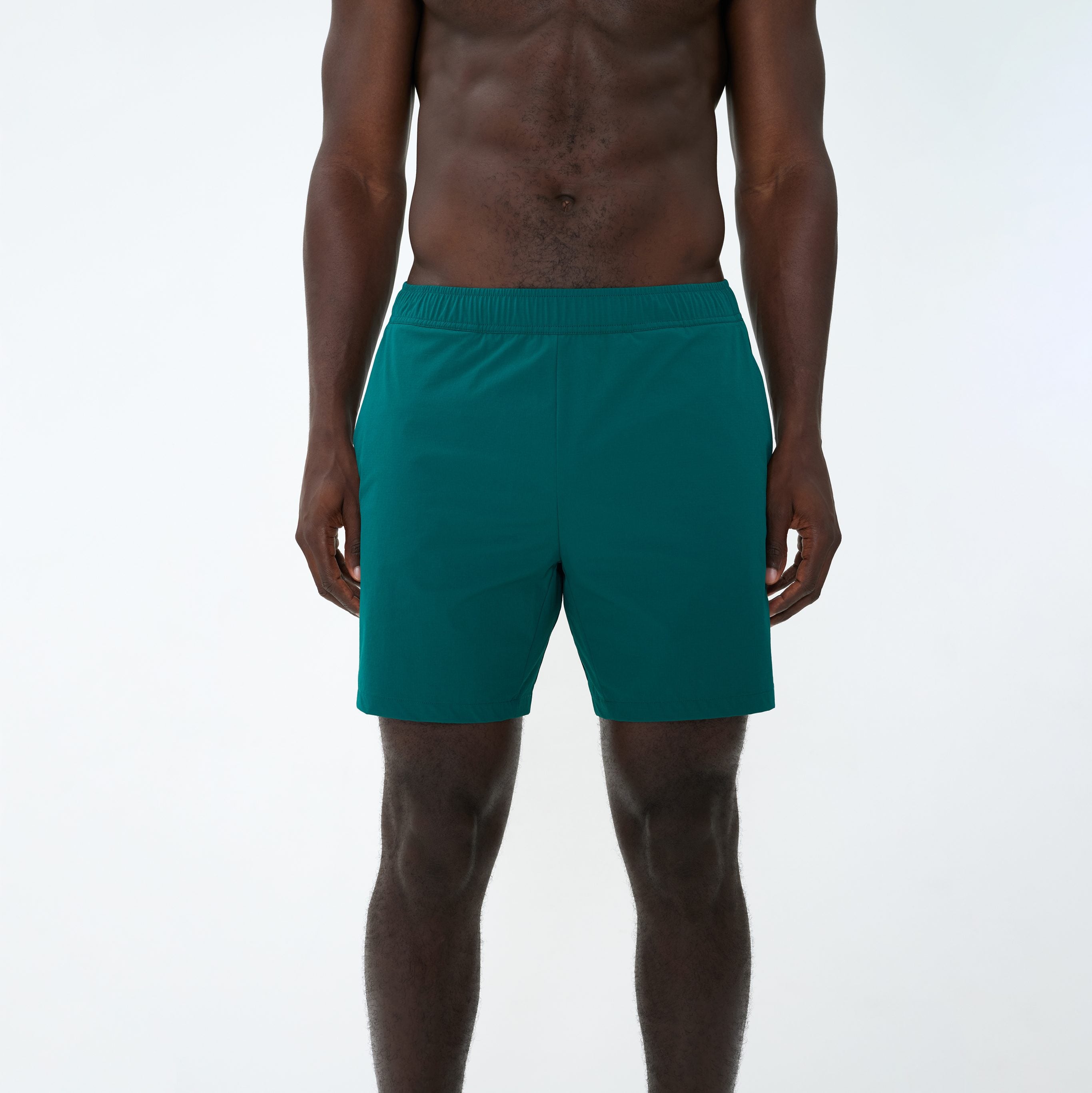 Canvas Athletic Core Tech Short in forest green, view 4
