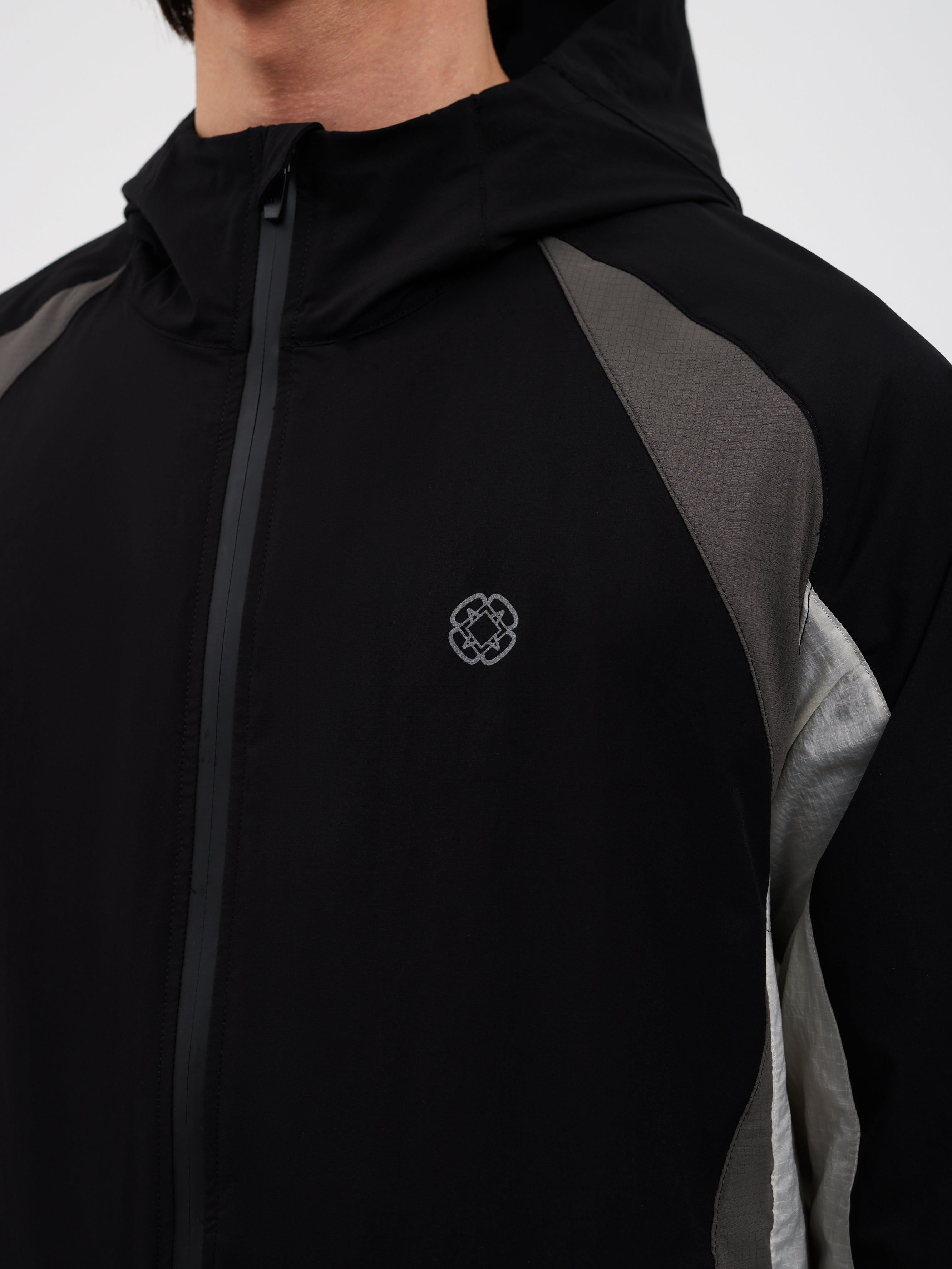 Lightweight 3 Panel Tech Track Jacket