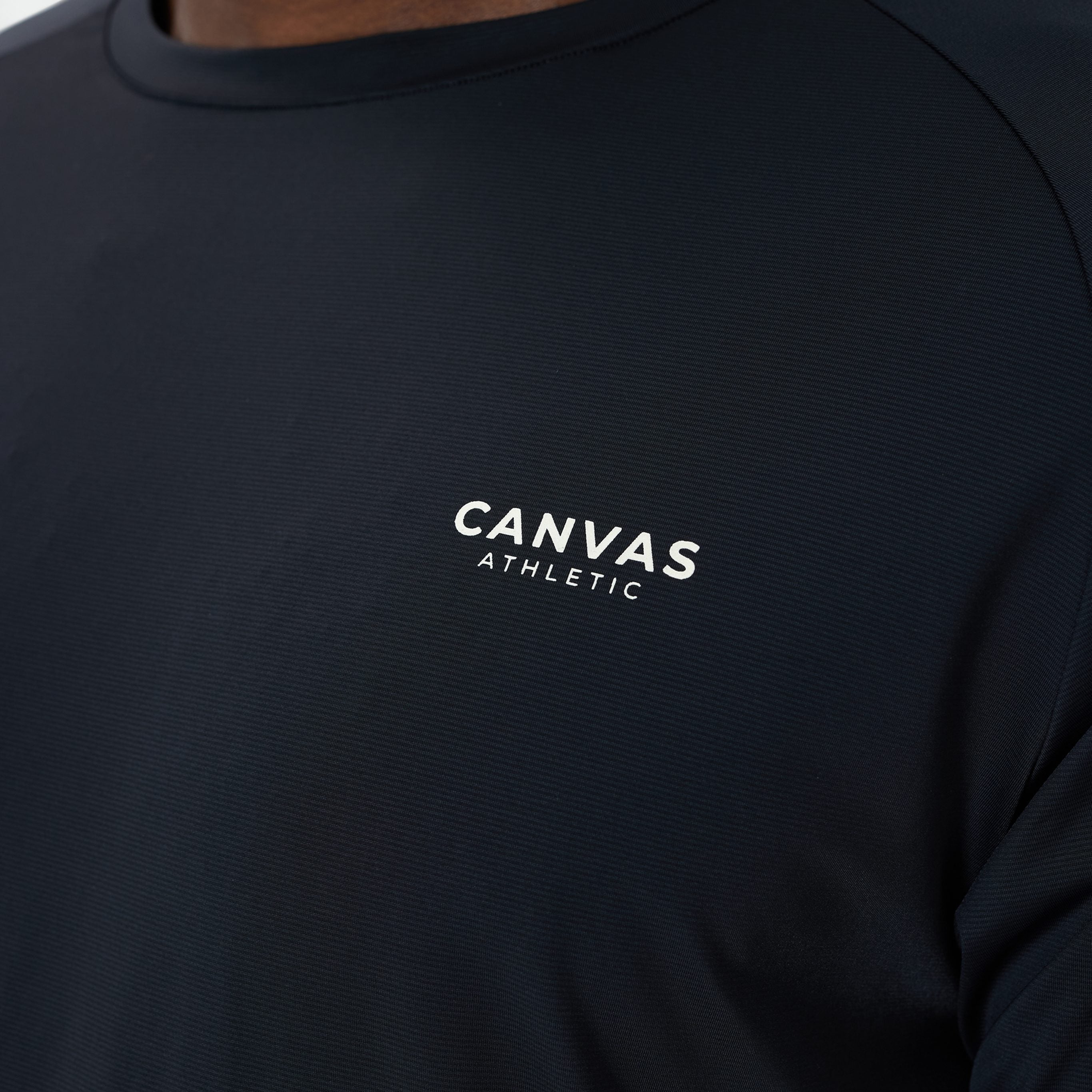 Canvas Athletic Core Tech T-Shirt in black, view 5