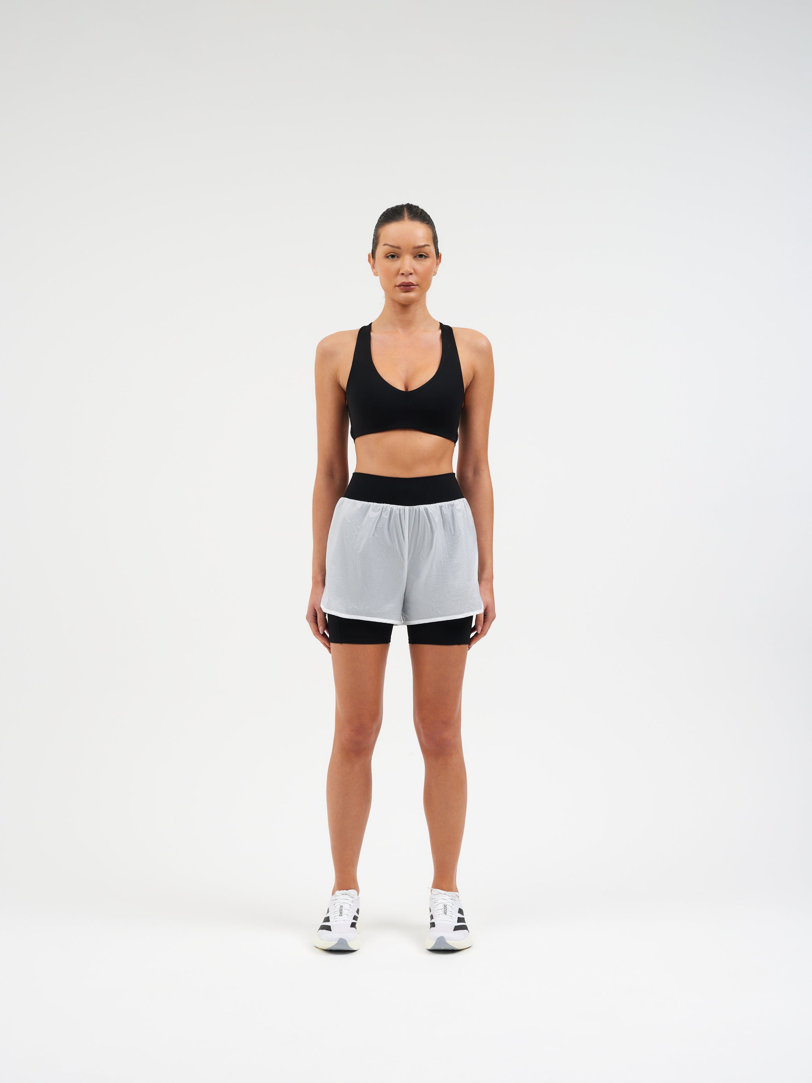 2 in 1 Functional Rip Stop Running Shorts