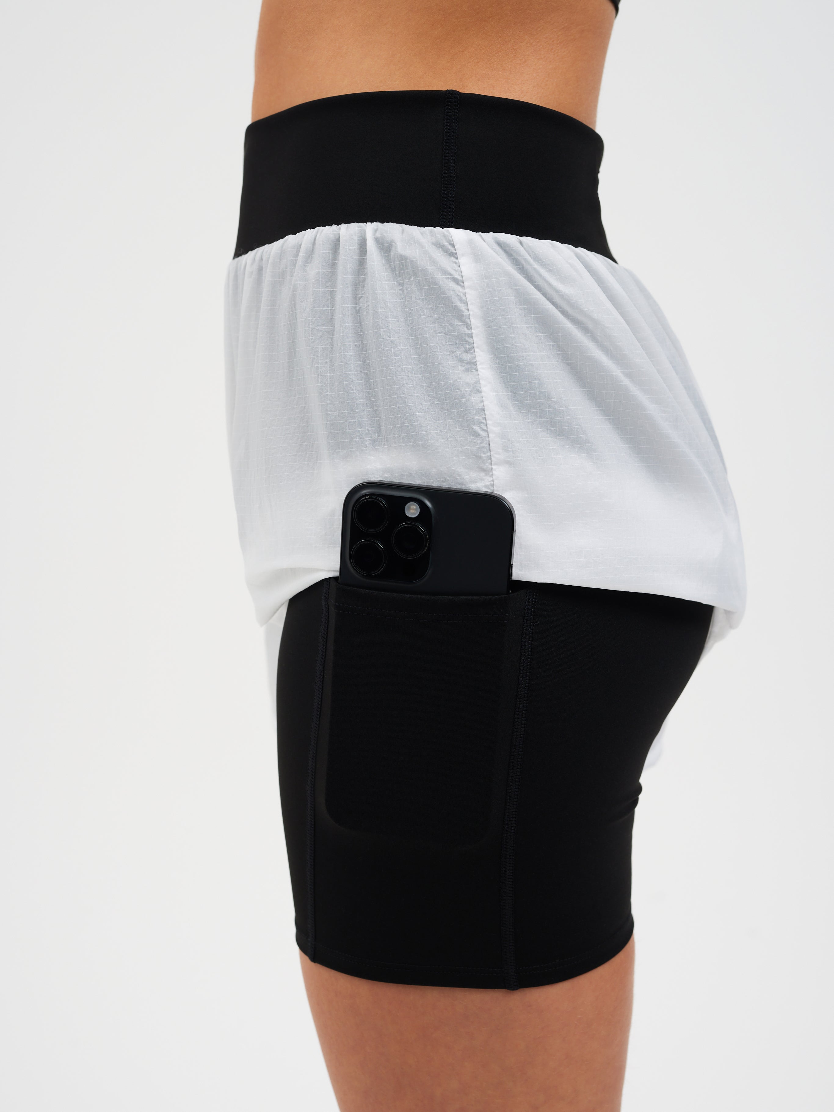 2 in 1 Functional Rip Stop Running Shorts