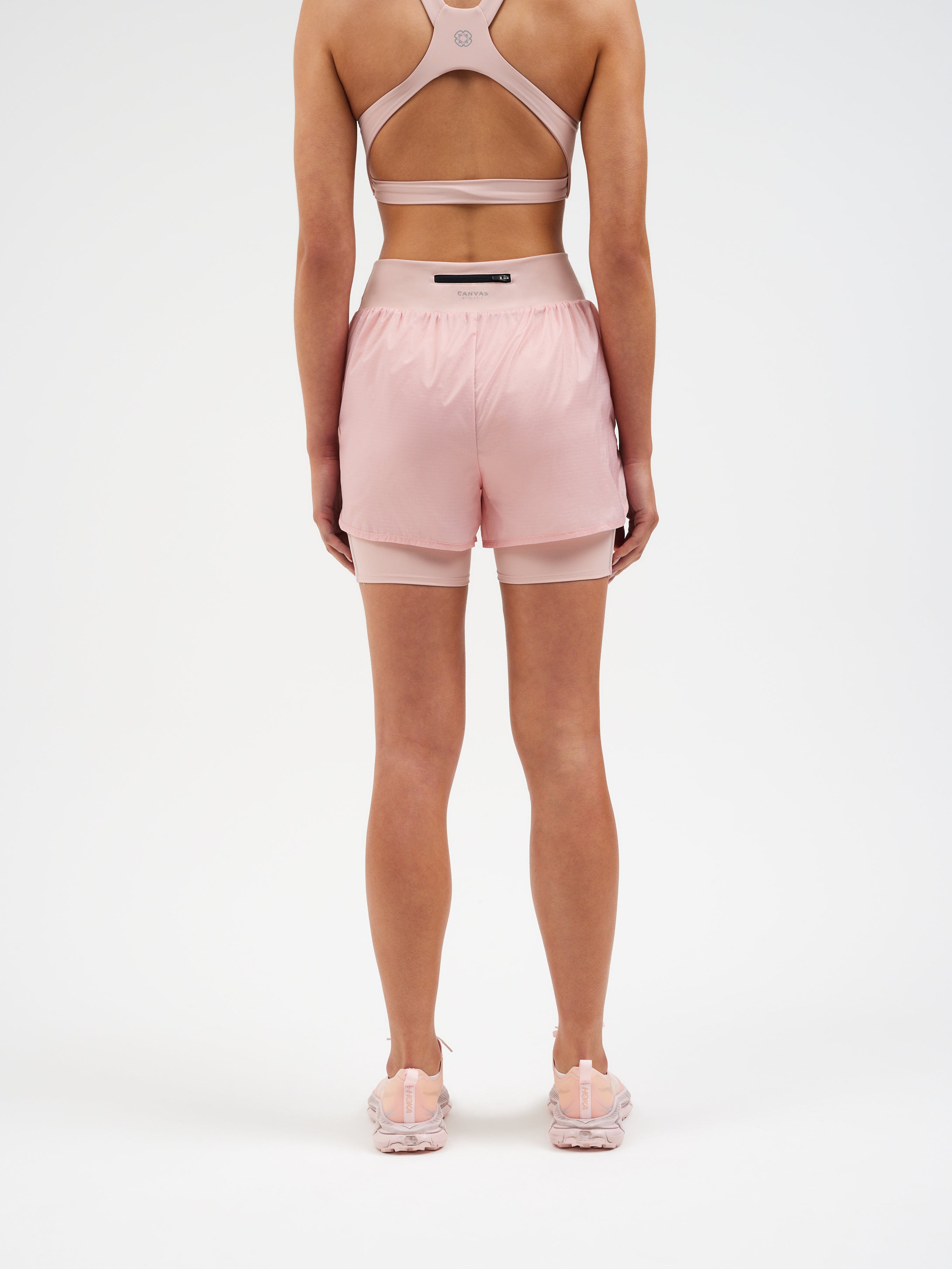 2 in 1 Functional Rip Stop Running Shorts