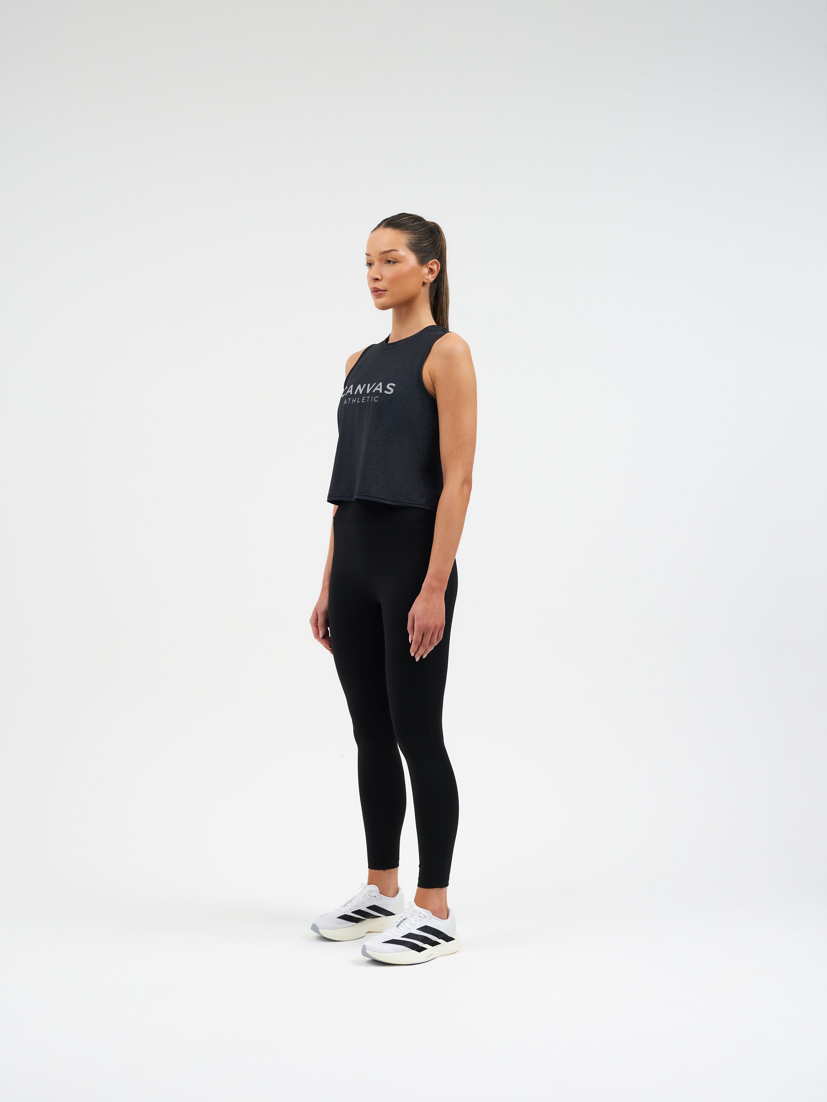 Technical Cropped Tank