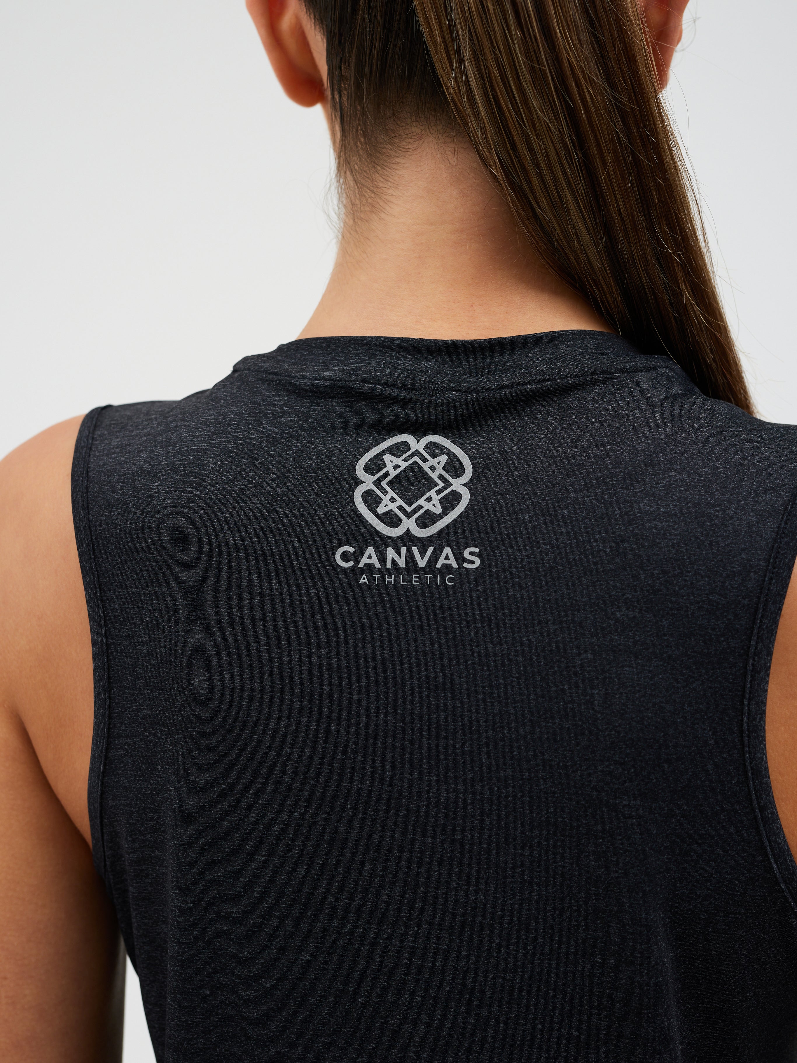Technical Cropped Tank