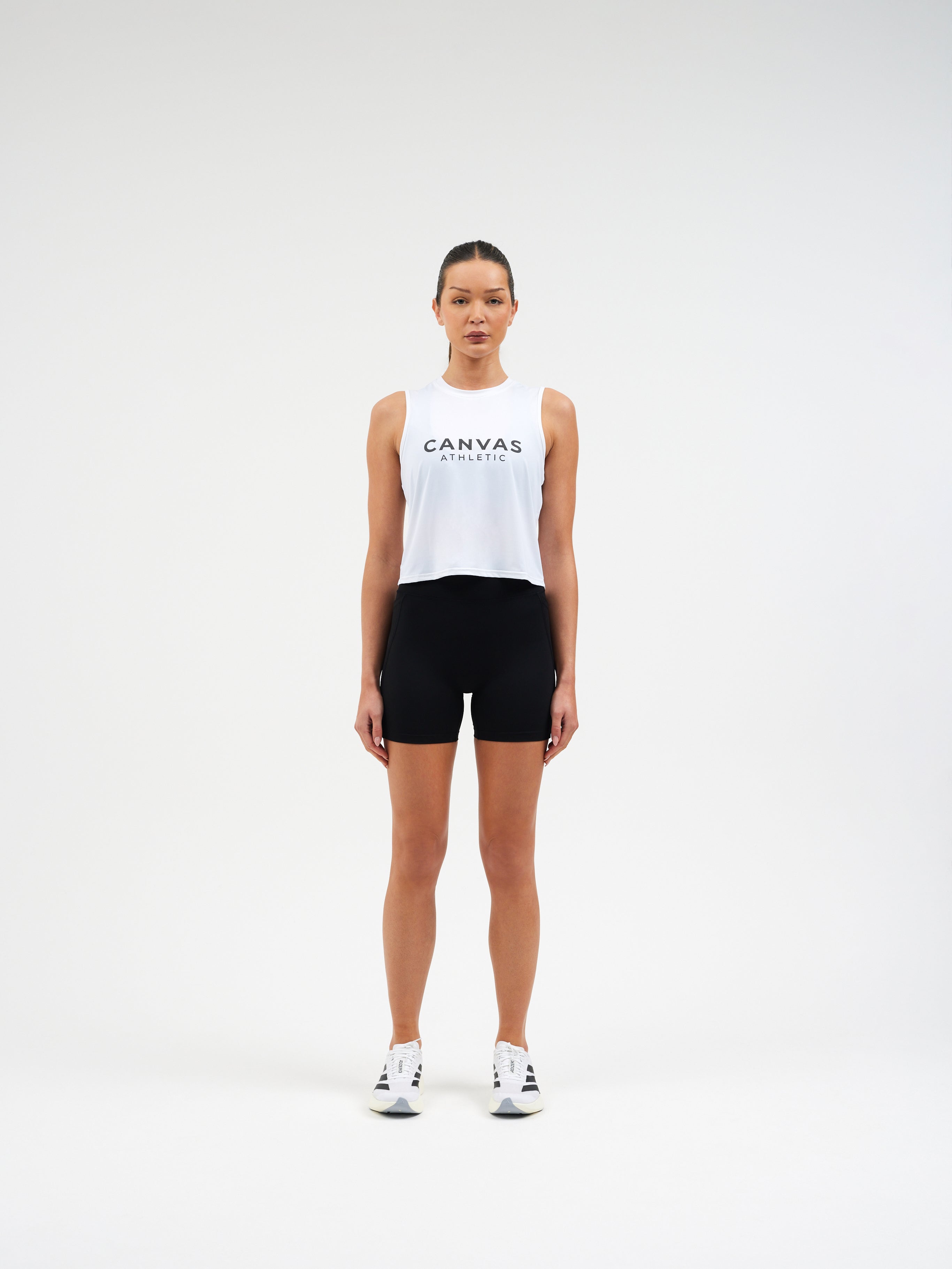Technical Cropped Tank