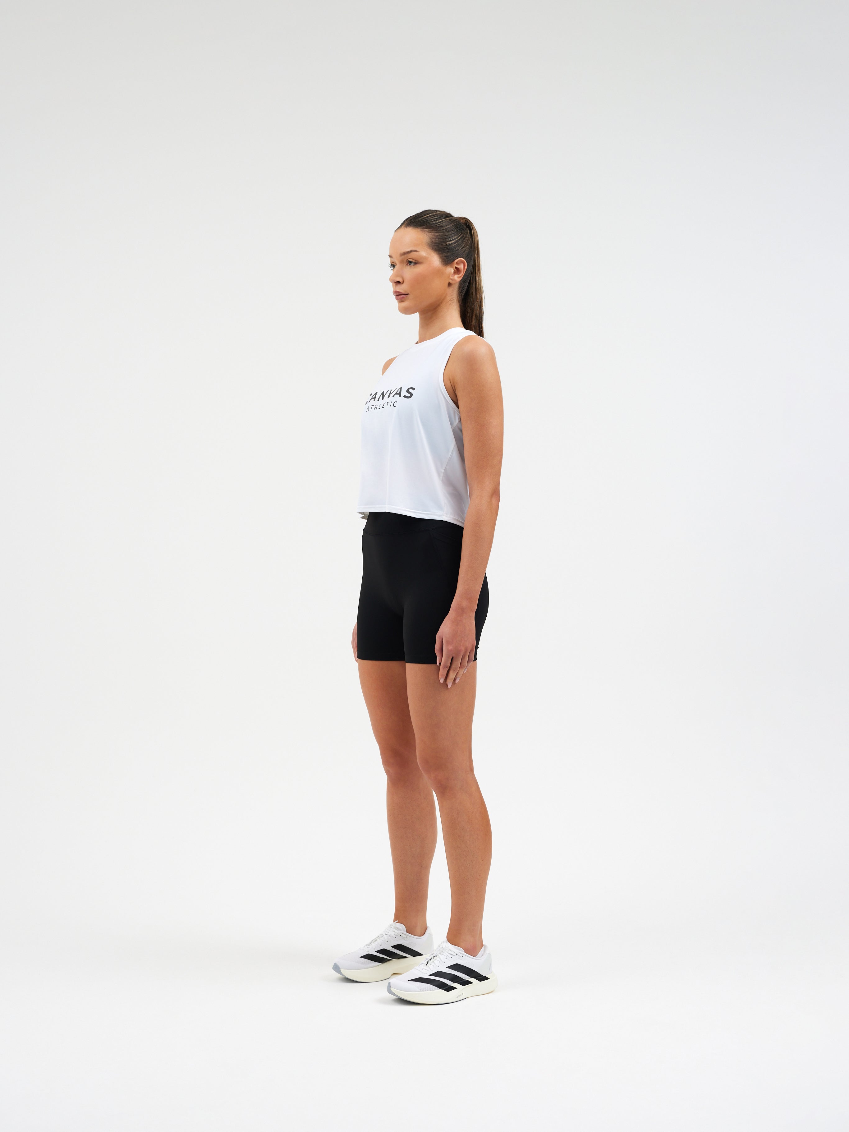 Technical Cropped Tank