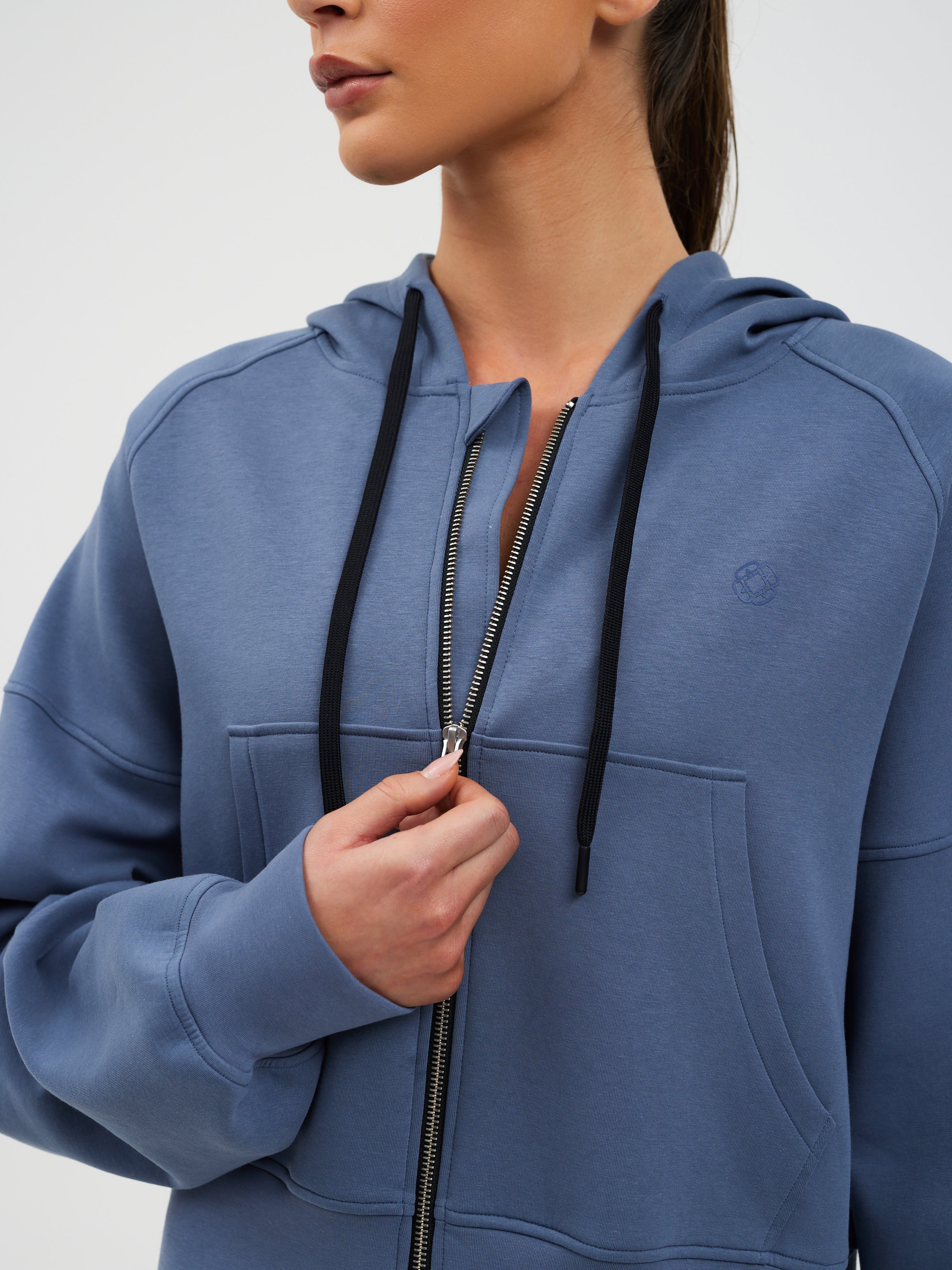Oversize Box Fit Scuba Hoodie