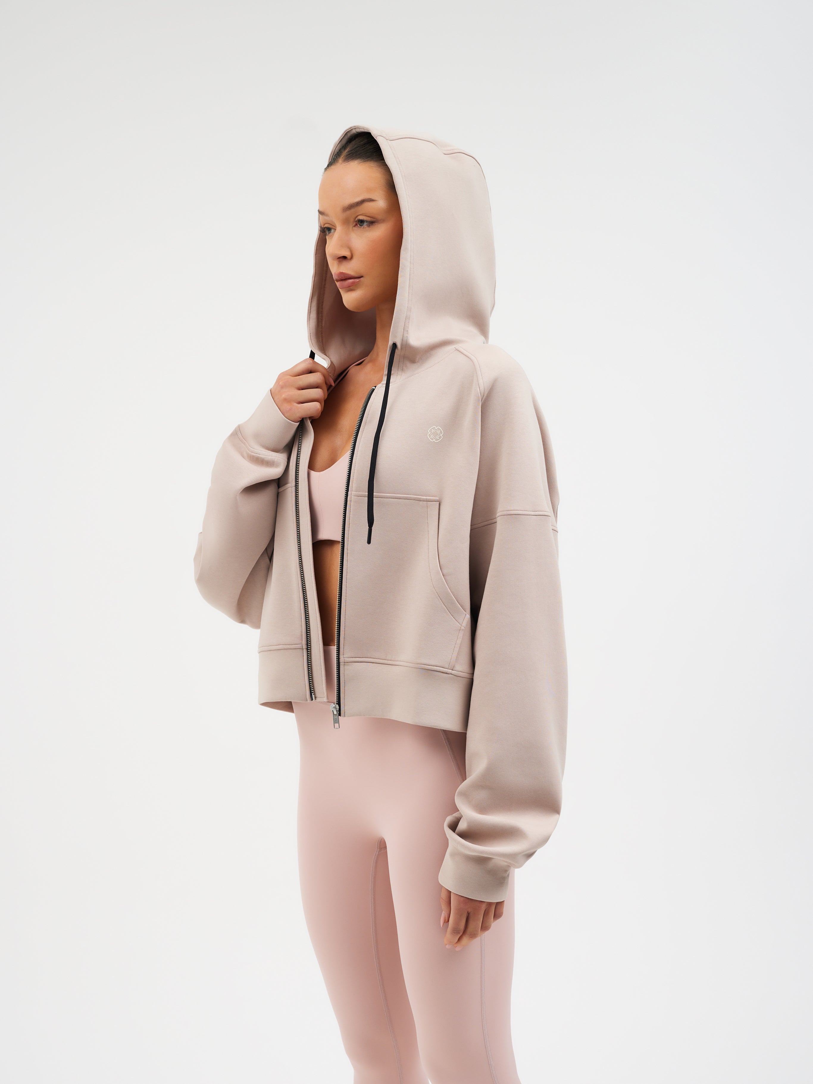 Oversize Box Fit Scuba Hoodie